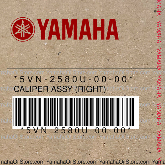 5VN-2580U-00-00 Original OEM YAMAHA