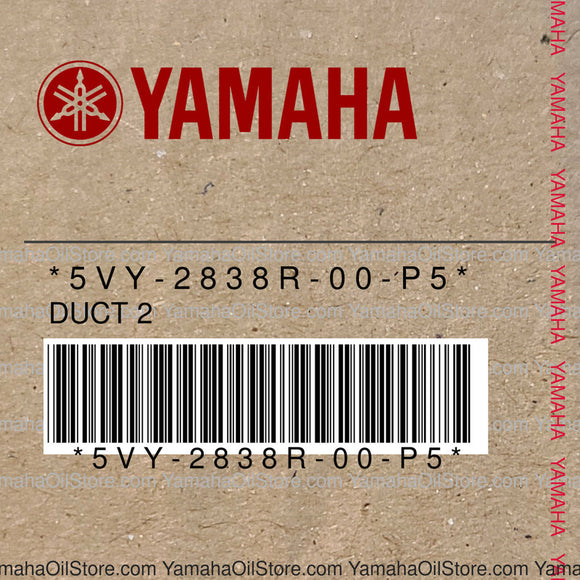 5VY-2838R-00-P5 Original OEM YAMAHA