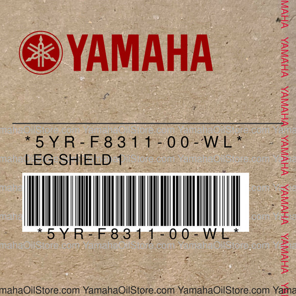 5YR-F8311-00-WL Original OEM YAMAHA