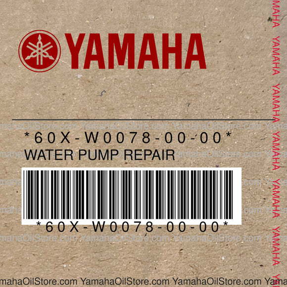 60X-W0078-00-00 Original OEM YAMAHA