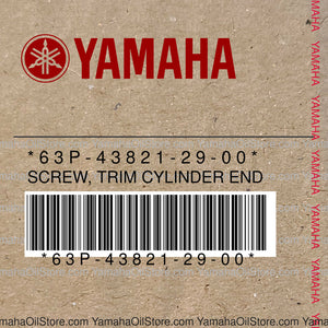 63P-43821-29-00 Original OEM YAMAHA