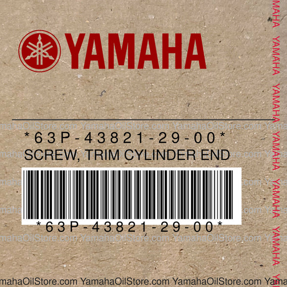 63P-43821-29-00 Original OEM YAMAHA