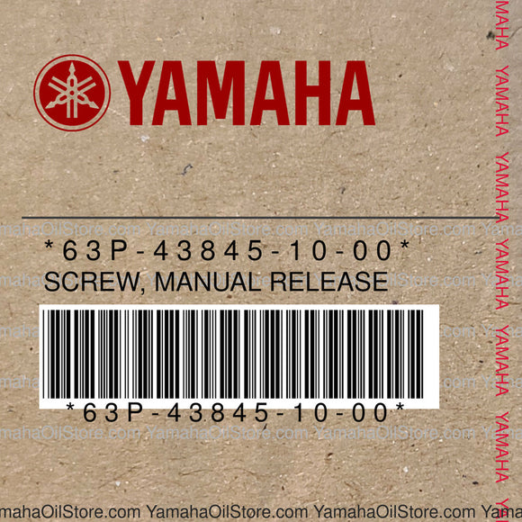 63P-43845-10-00 Original OEM YAMAHA