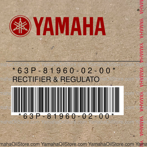 63P-81960-02-00 Original OEM YAMAHA
