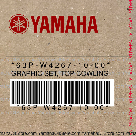 63P-W4267-10-00 Original OEM YAMAHA