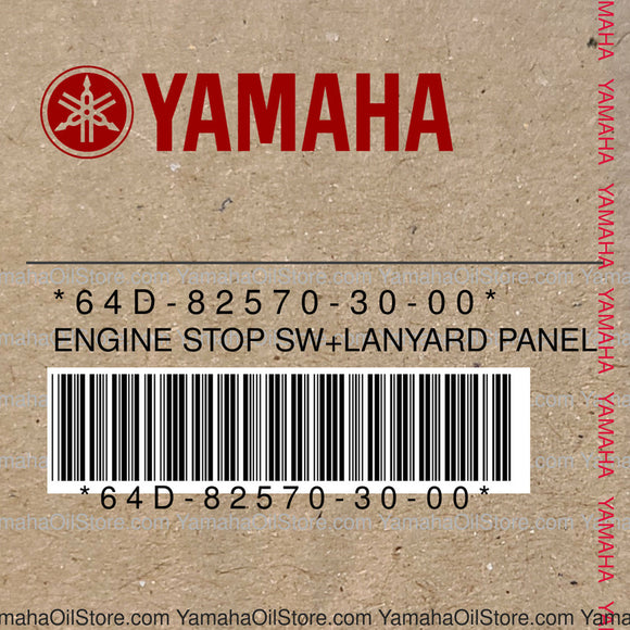 64D-82570-30-00 Original OEM YAMAHA