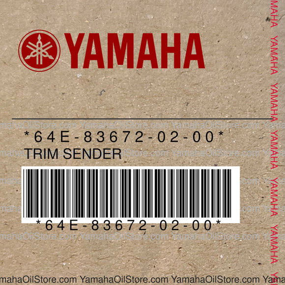 64E-83672-02-00 Original OEM YAMAHA