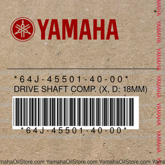64J-45501-40-00 Original OEM YAMAHA