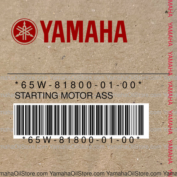 65W-81800-01-00 Original OEM YAMAHA