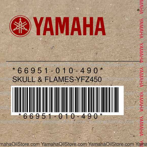 66951-010-490 Original OEM YAMAHA