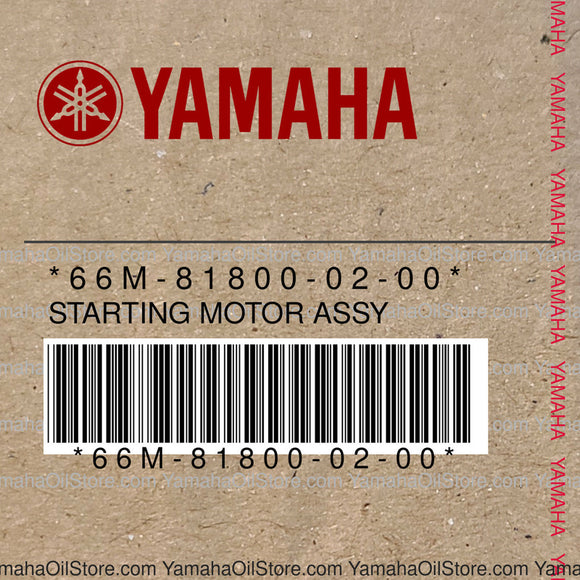 66M-81800-02-00 Original OEM YAMAHA