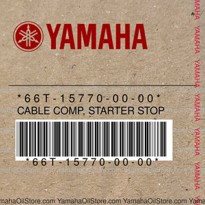 66T-15770-00-00 Original OEM YAMAHA