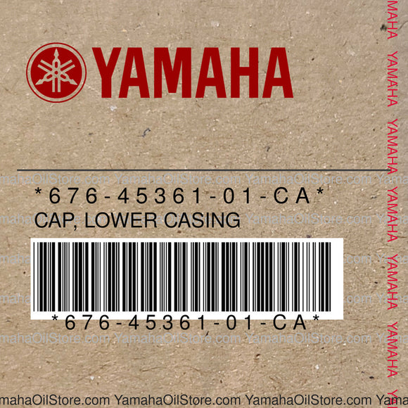 676-45361-01-CA Original OEM YAMAHA