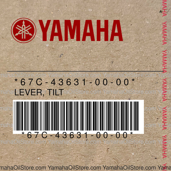 67C-43631-00-00 Original OEM YAMAHA