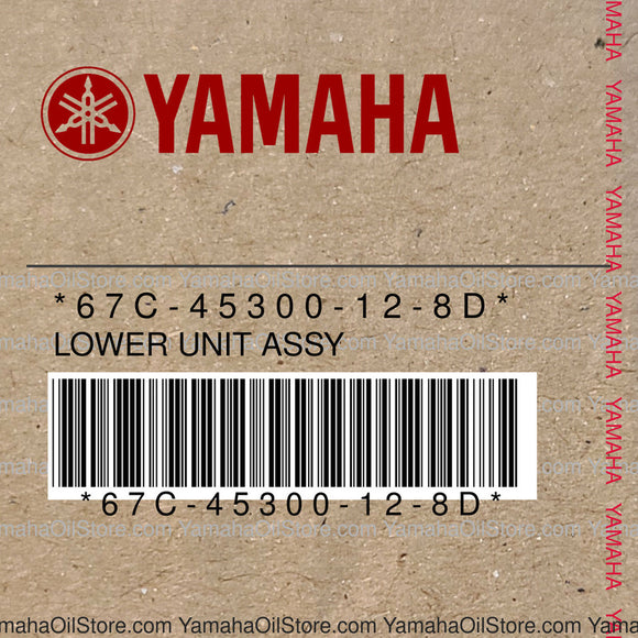 67C-45300-12-8D Original OEM YAMAHA