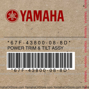 67F-43800-08-8D Original OEM YAMAHA