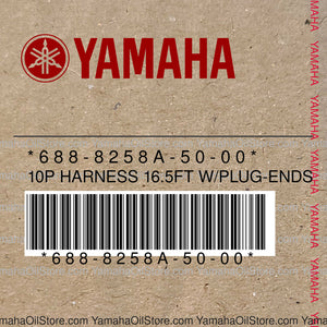 688-8258A-50-00 Original OEM YAMAHA