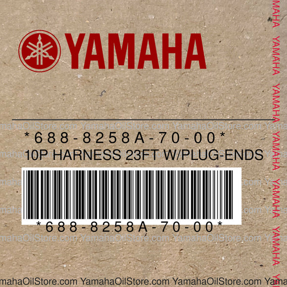 688-8258A-70-00 Original OEM YAMAHA