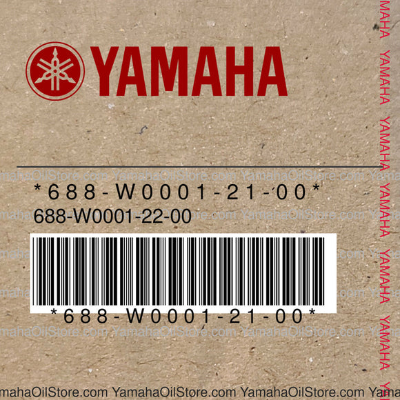 688-W0001-21-00 Original OEM YAMAHA