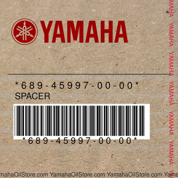 689-45997-00-00 Original OEM YAMAHA