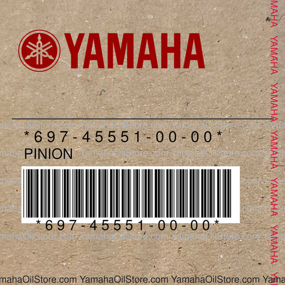 697-45551-00-00 Original OEM YAMAHA