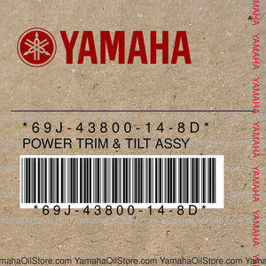 69J-43800-14-8D Original OEM YAMAHA