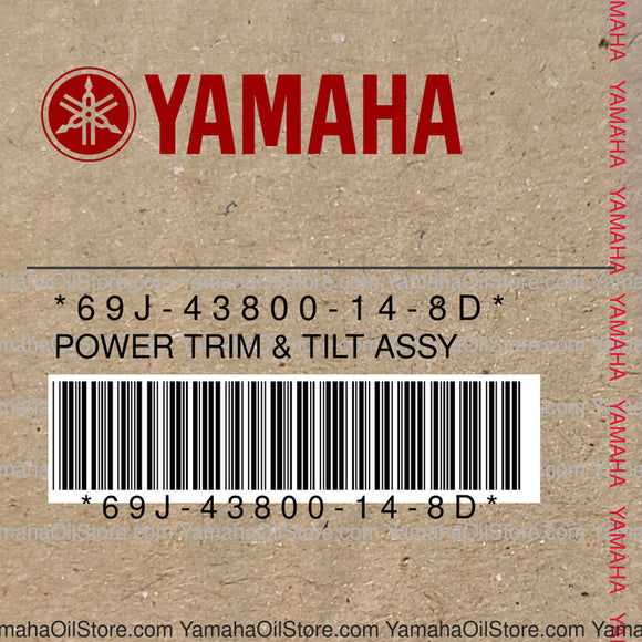 69J-43800-14-8D Original OEM YAMAHA