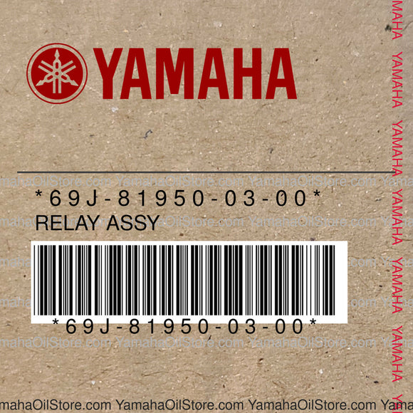 69J-81950-03-00 Original OEM YAMAHA