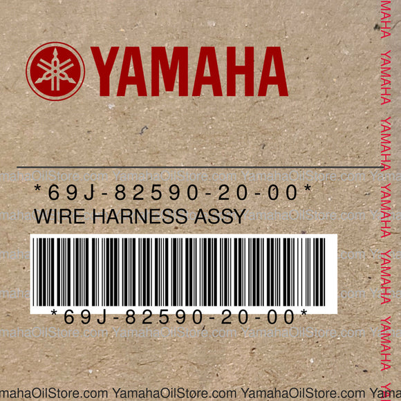 69J-82590-20-00 Original OEM YAMAHA