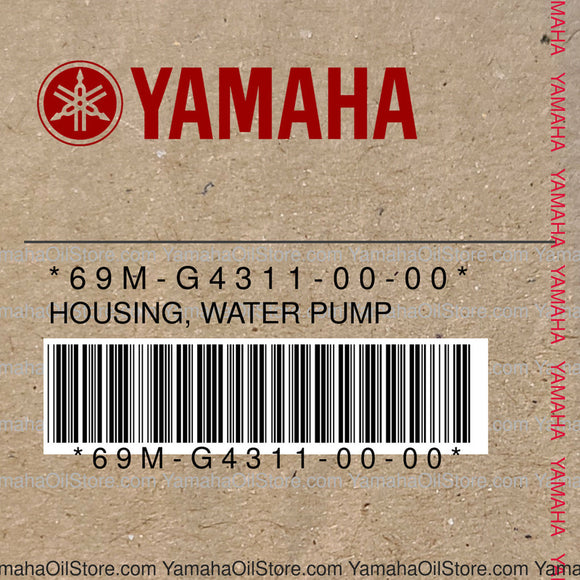 69M-G4311-00-00 Original OEM YAMAHA