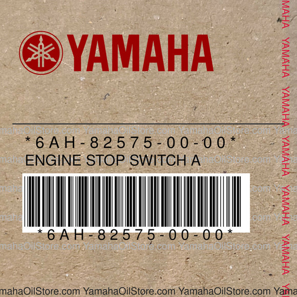 6AH-82575-00-00 Original OEM YAMAHA
