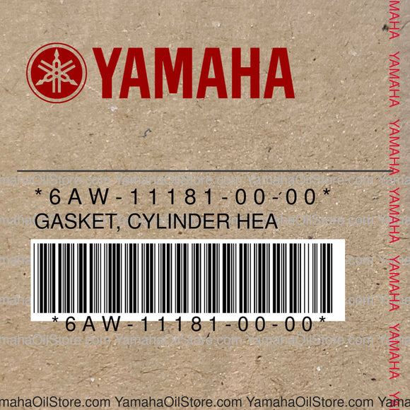 6AW-11181-00-00 Original OEM YAMAHA