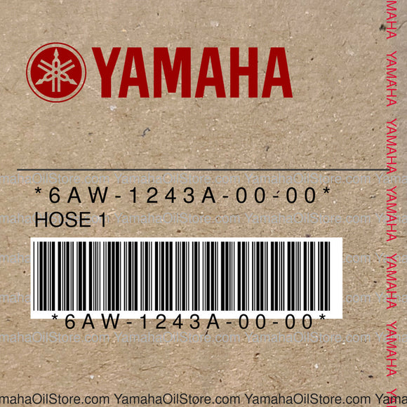 6AW-1243A-00-00 Original OEM YAMAHA