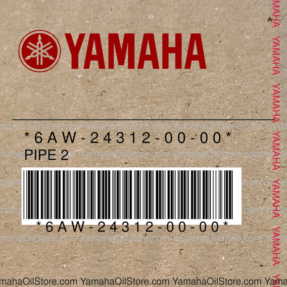 6AW-24312-00-00 Original OEM YAMAHA