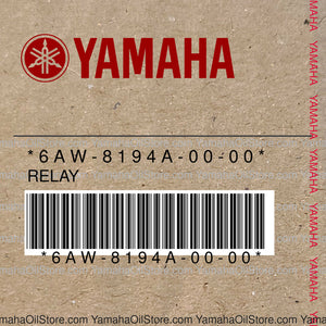 6AW-8194A-00-00 Original OEM YAMAHA