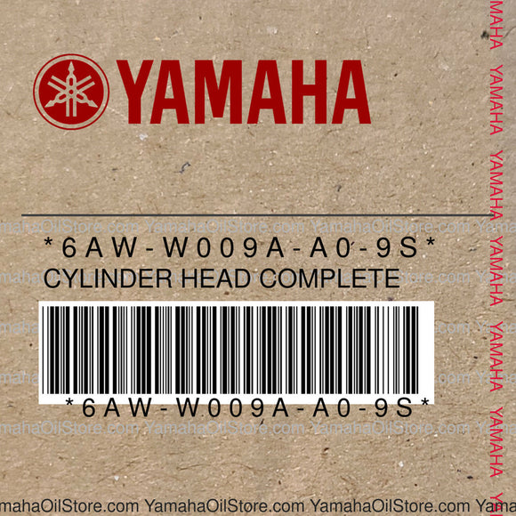 6AW-W009A-A0-9S Original OEM YAMAHA