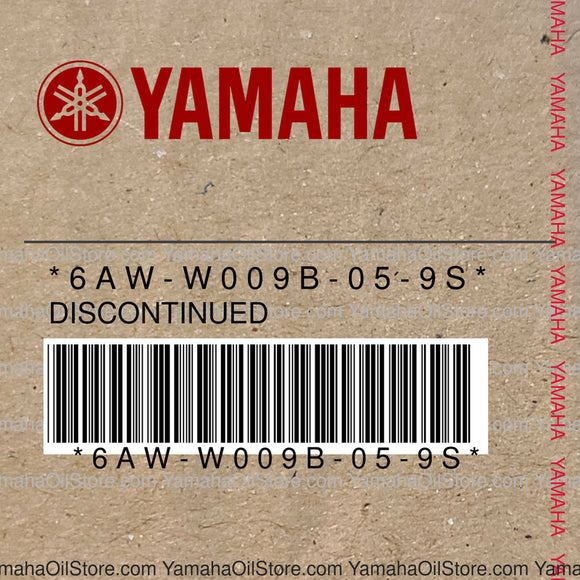 6AW-W009B-05-9S Original OEM YAMAHA
