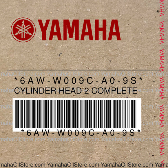 6AW-W009C-A0-9S Original OEM YAMAHA
