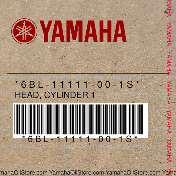 6BL-11111-00-1S Original OEM YAMAHA