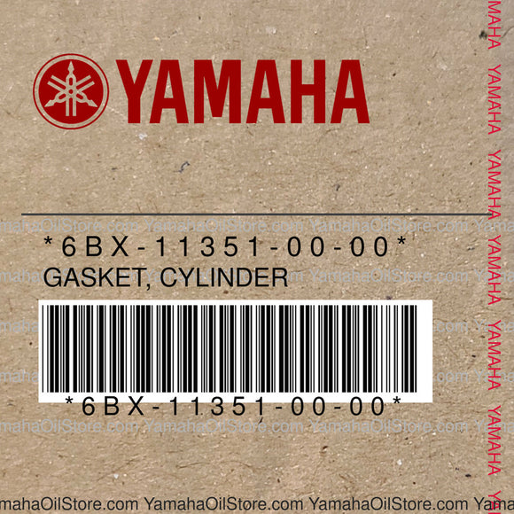 6BX-11351-00-00 Original OEM YAMAHA