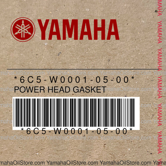 6C5-W0001-05-00 Original OEM YAMAHA