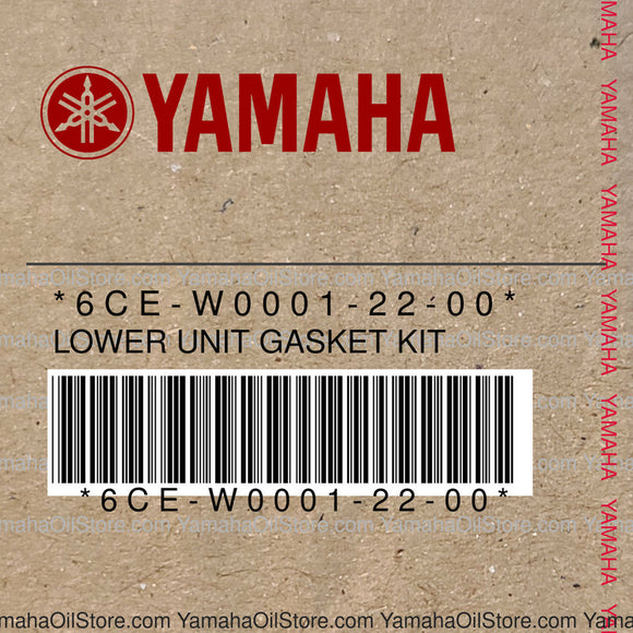 6CE-W0001-22-00 Original OEM YAMAHA