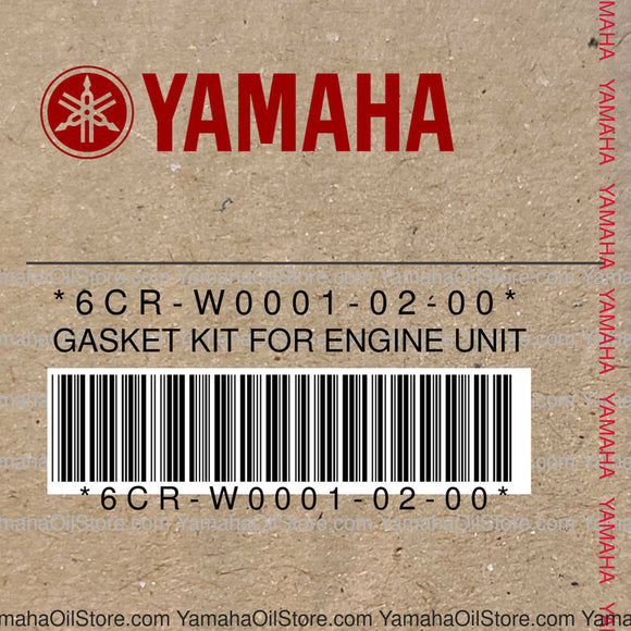 6CR-W0001-02-00 Original OEM YAMAHA