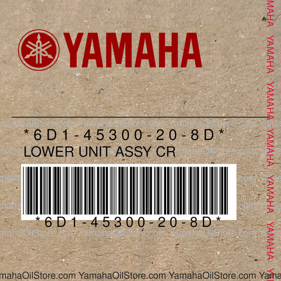 6D1-45300-20-8D Original OEM YAMAHA