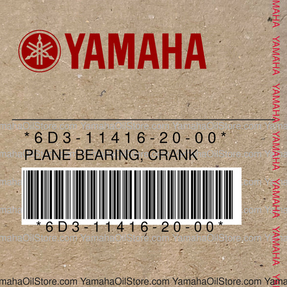 6D3-11416-20-00 Original OEM YAMAHA