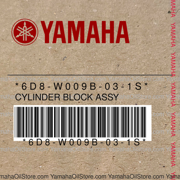6D8-W009B-03-1S Original OEM YAMAHA