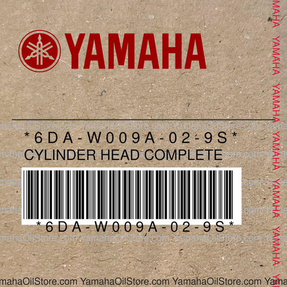 6DA-W009A-02-9S Original OEM YAMAHA