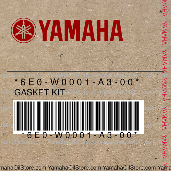 6E0-W0001-A3-00 Original OEM YAMAHA