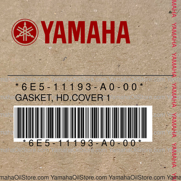 6E5-11193-A0-00 Original OEM YAMAHA