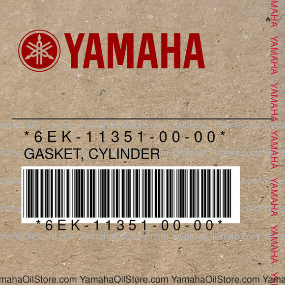 6EK-11351-00-00 Original OEM YAMAHA
